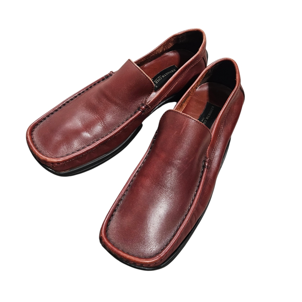 Kenneth Cole Student Driver II Men's Brown Loafers Size 10.5